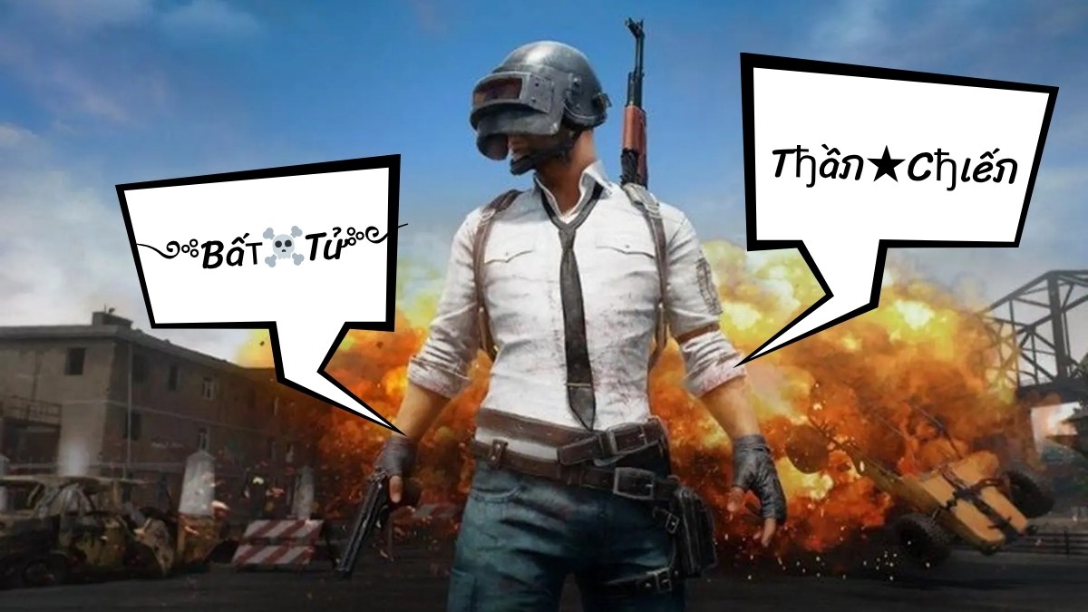 đặt tên PUBG
