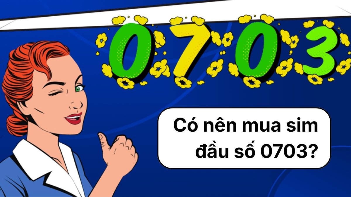 SIM 0703 MobiFone ổn định, đáng để bạn chọn