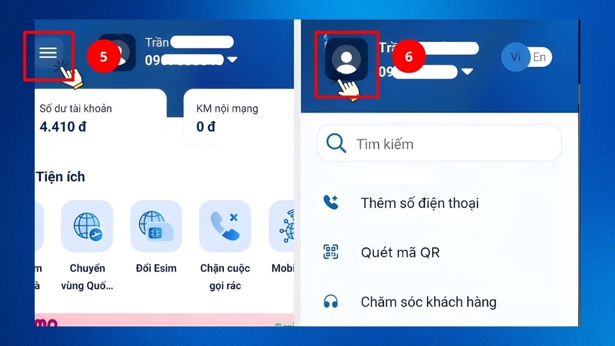 Cách kiểm tra thông tin sim 0703