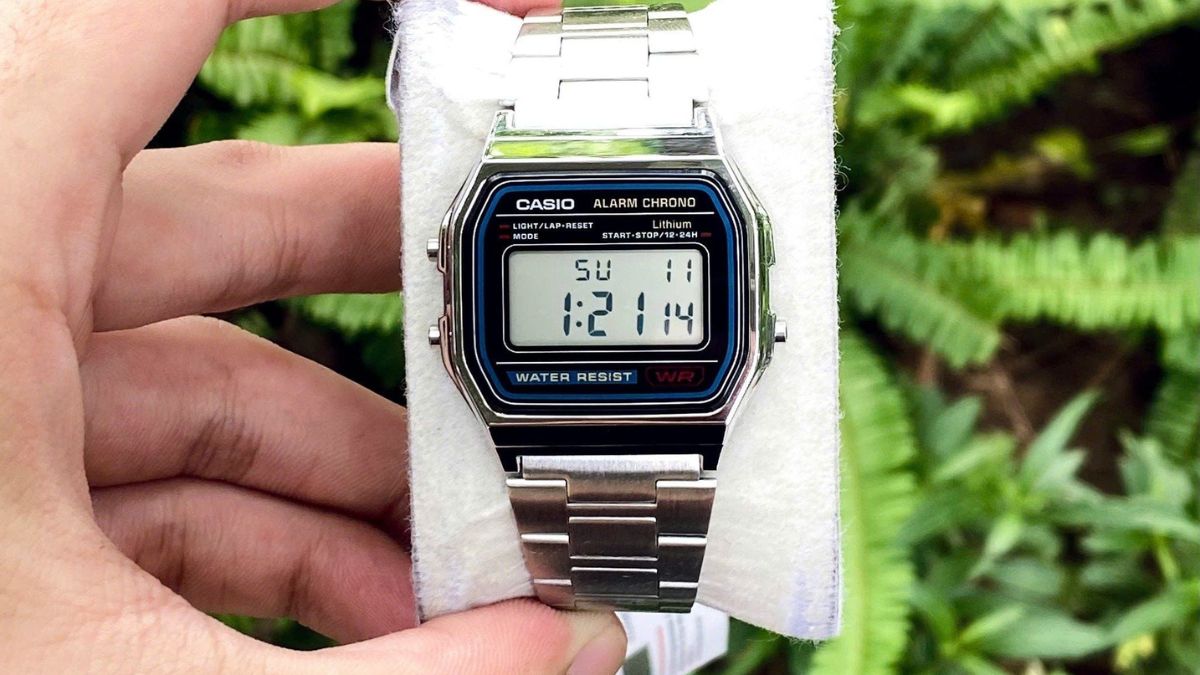 Top mẫu đồng hồ Casio mặt vuông