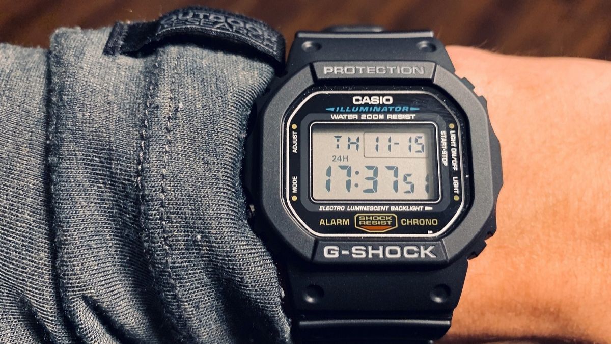 Top mẫu đồng hồ Casio mặt vuông G Shock\