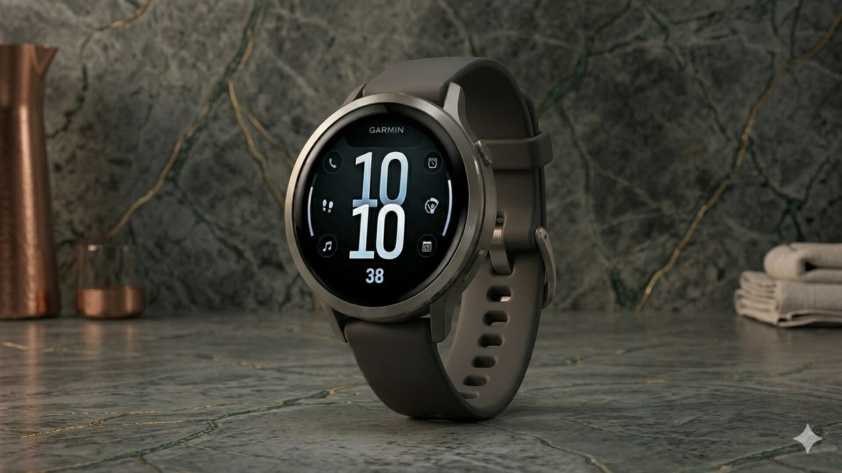 Đồng hồ cho nam tay nhỏ Garmin Venu 4 hiện đại