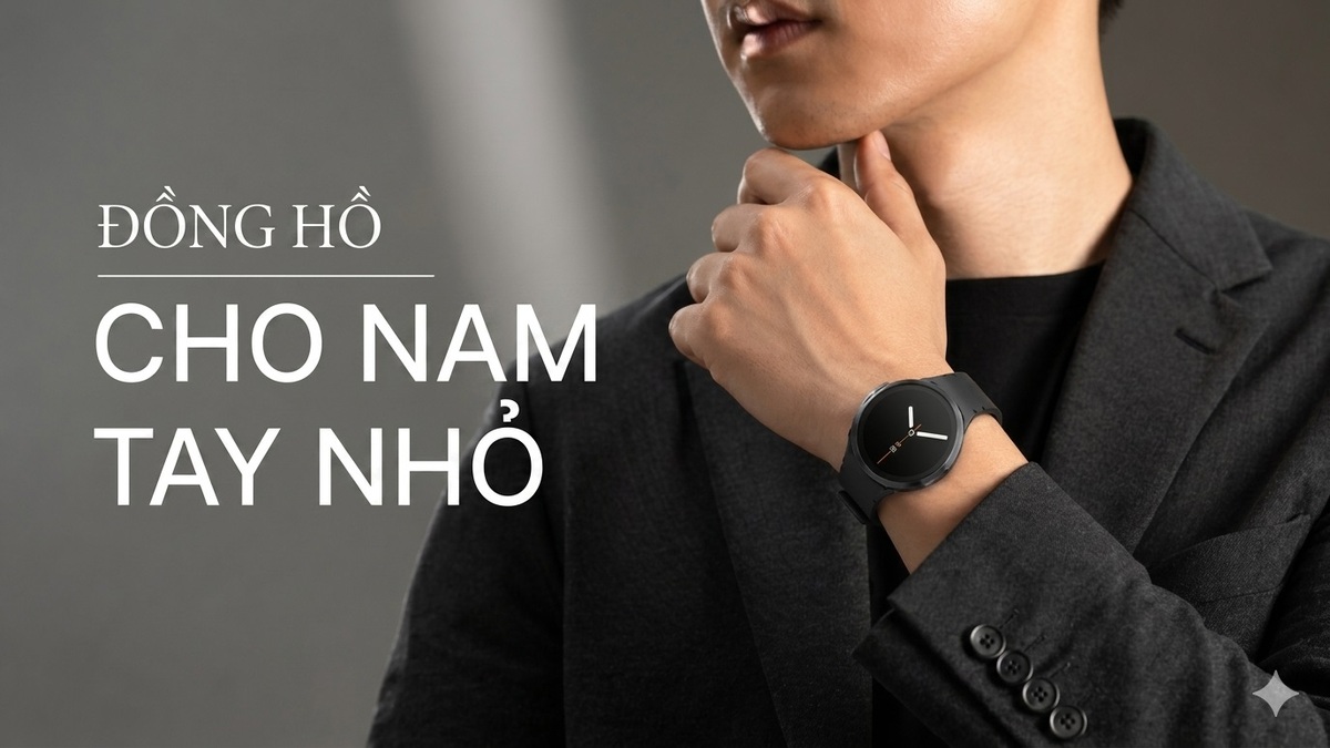 Top 12 đồng hồ đẹp cho nam tay nhỏ đáng mua 2026
