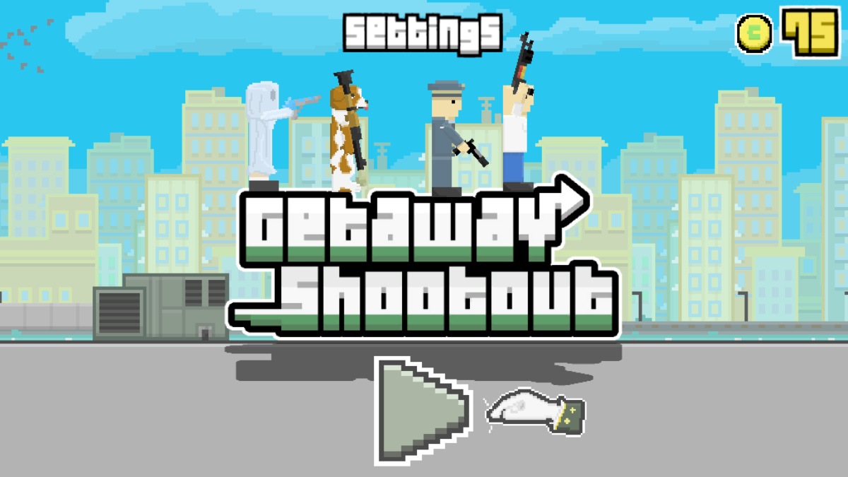 Getaway Shootout là gợi ý đáng thử cho game 4 người Poki 