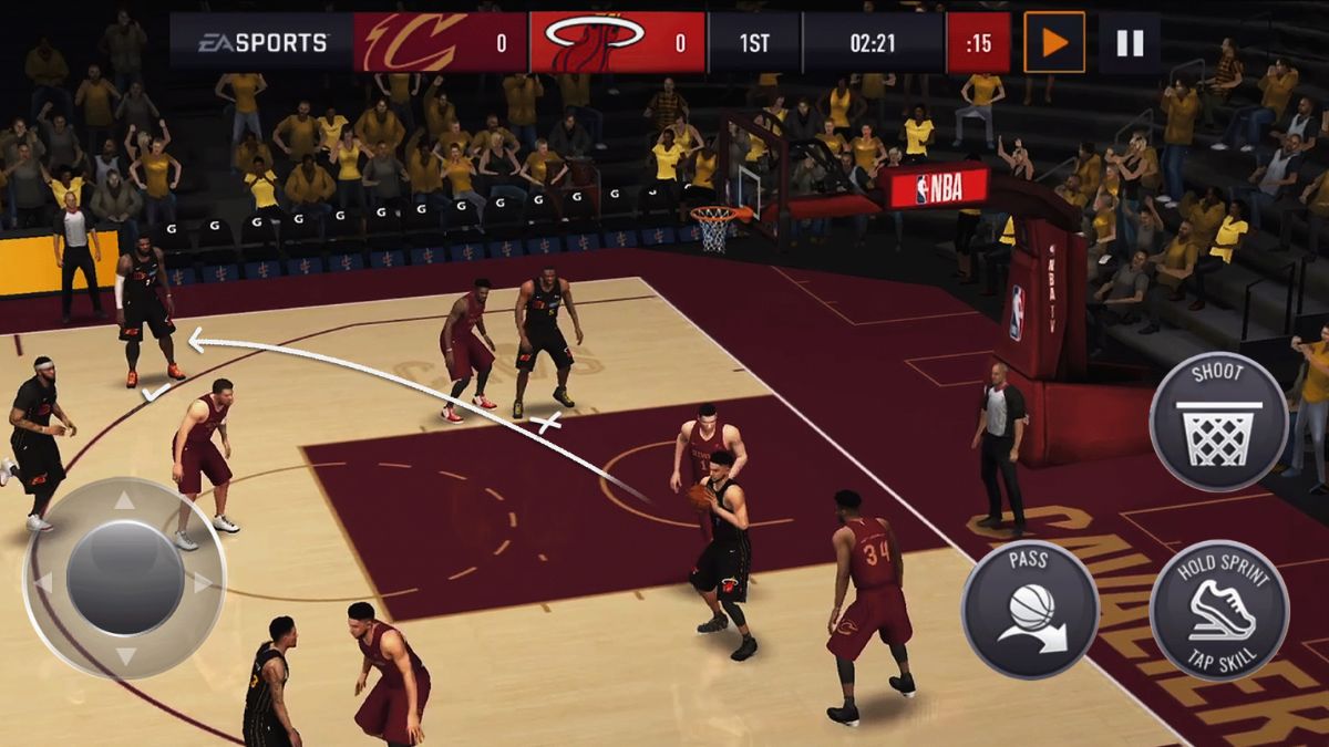 Top game bóng rổ mobile