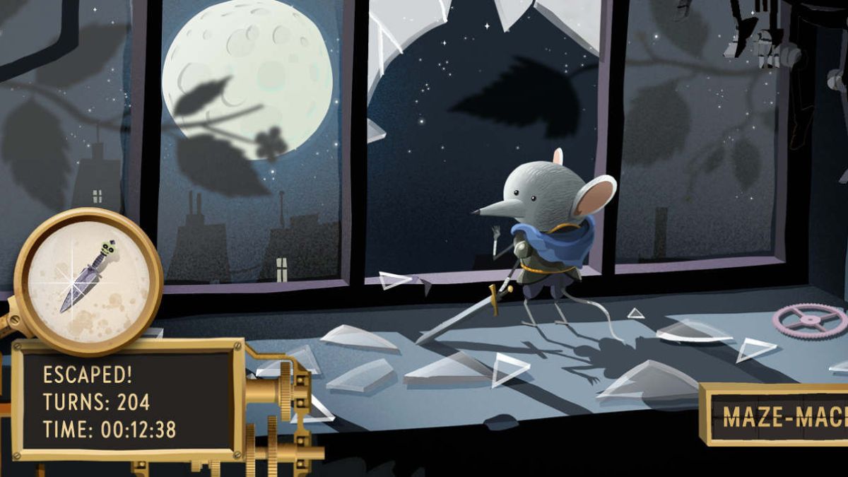 Maze Machine có cơ chế vuốt đơn giản