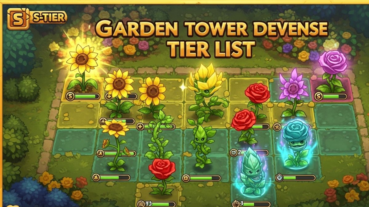 Garden Tower Defense Tier List