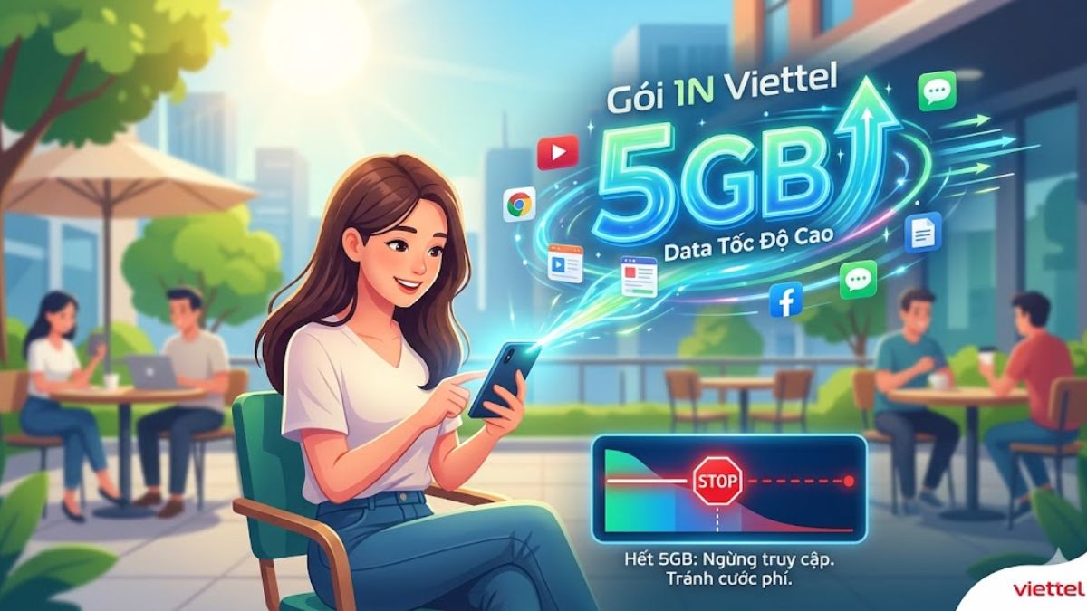 Gói 1N Viettel bao nhiêu gb?
