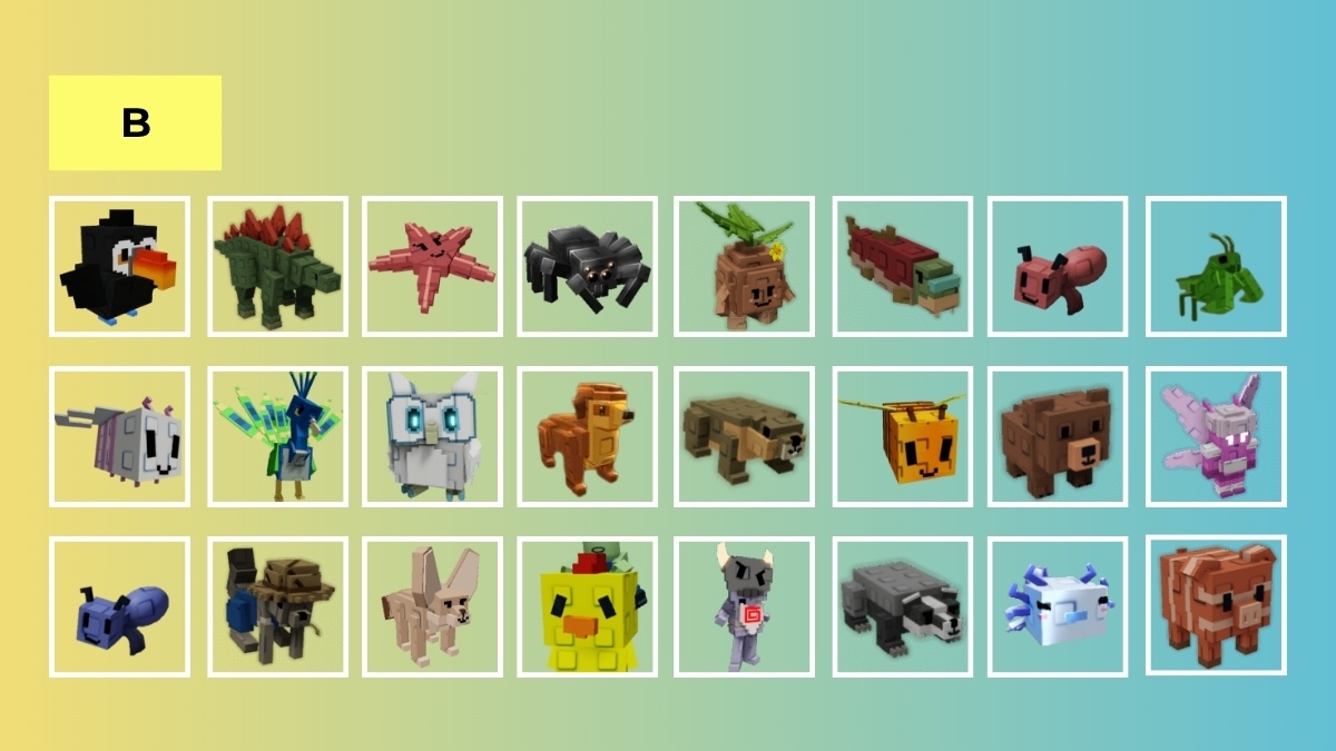 tier List pet Grow A Garden