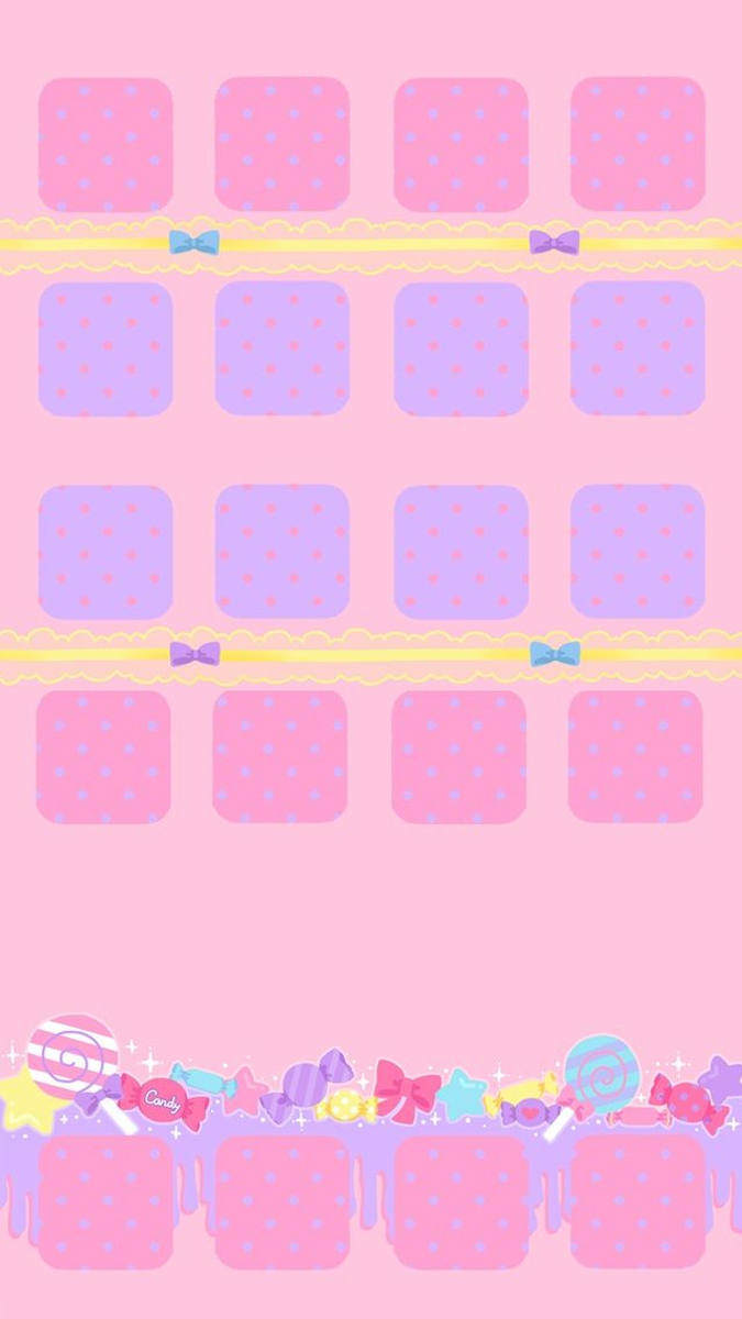 Hình nền grid pastel dễ thương - hình 12