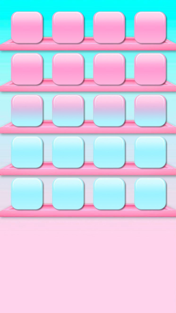 Hình nền grid pastel dễ thương - hình 18