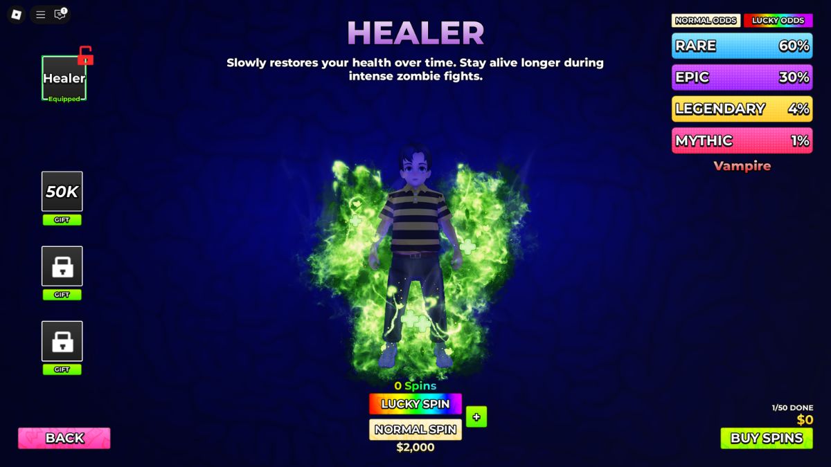 Hunty Zombies Tier List