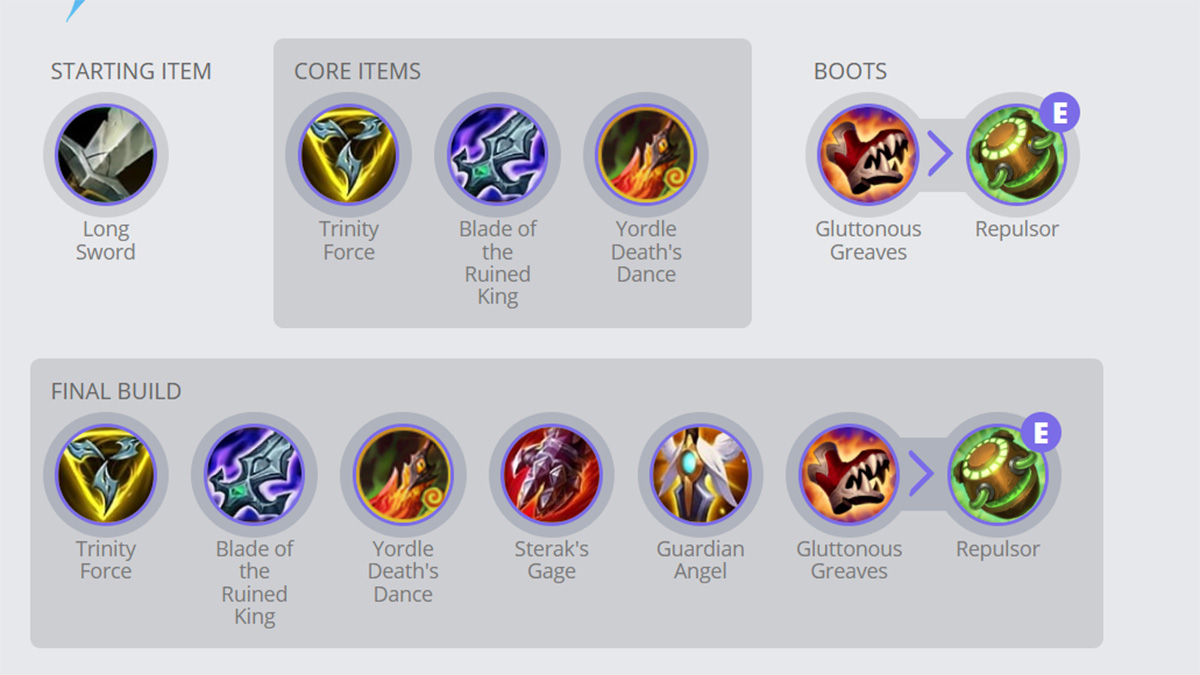 Cách lên đồ Irelia Tốc Chiến mạnh nhất