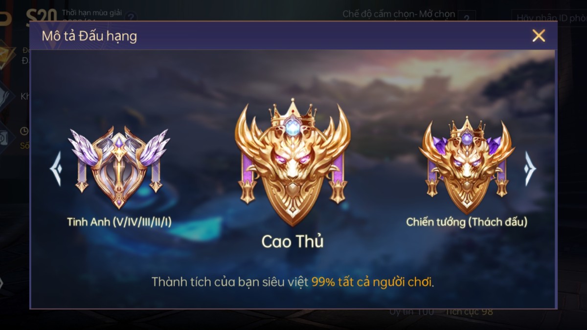 Leo rank là gì? Rank trong game có vai trò như thế nào?