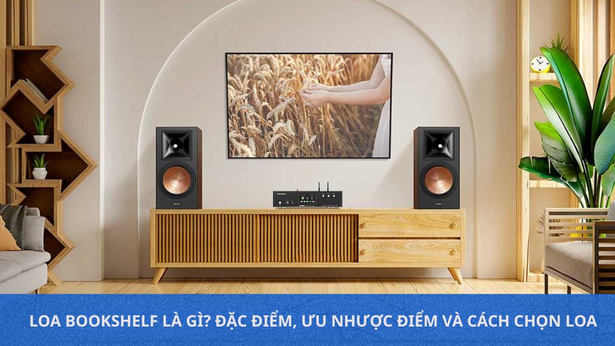 Loa Bookshelf là gì? Đặc điểm, ưu nhược điểm và cách chọn loa