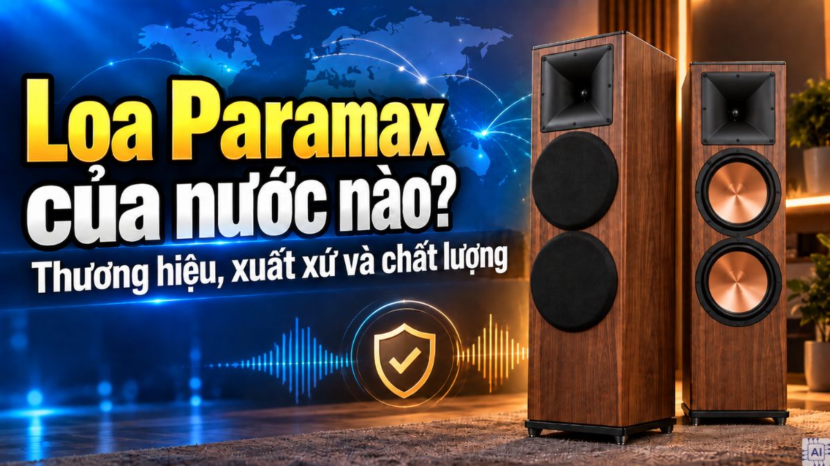 Loa Paramax của nước nào? Có tốt không? Đánh giá ưu nhược điểm