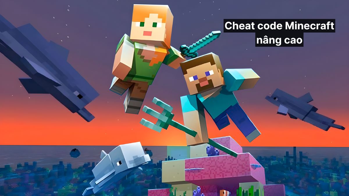 mã lệnh cheat Minecraft 