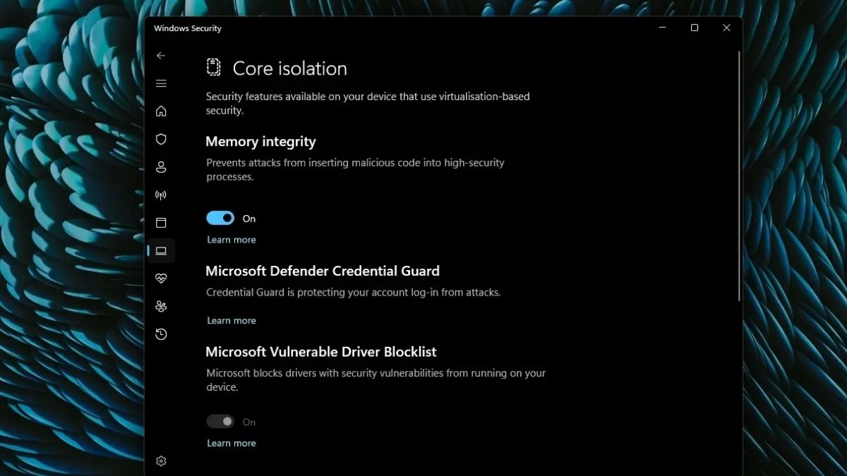 Ưu nhược điểm của Memory Integrity