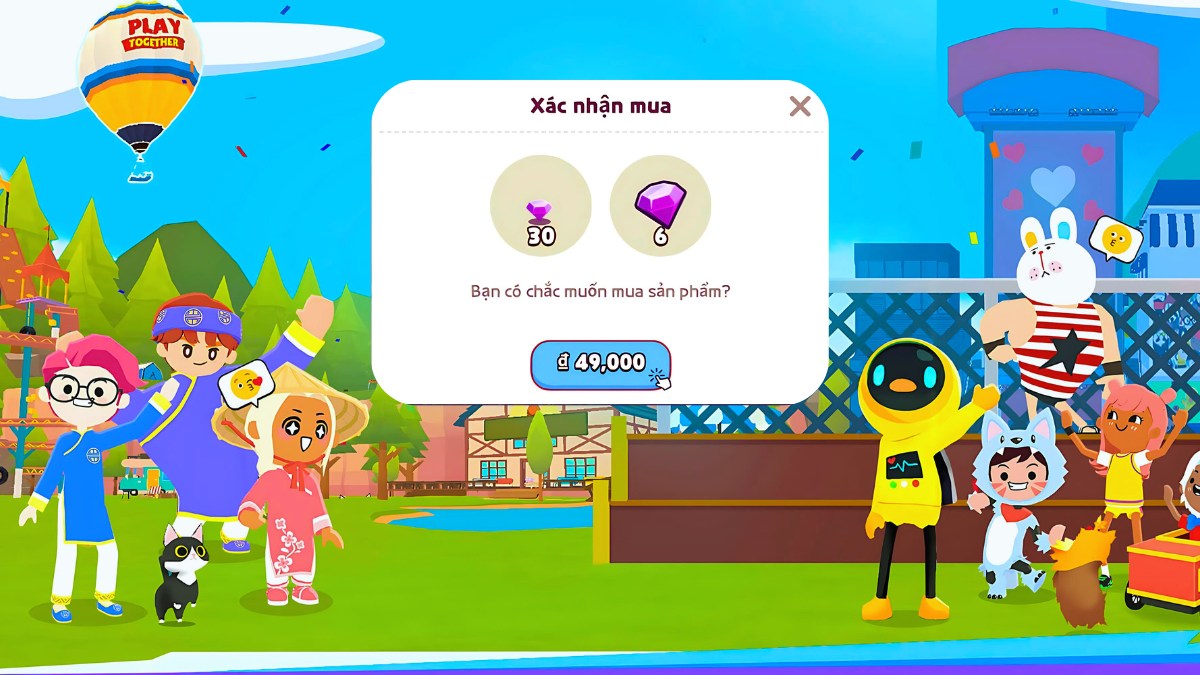 Lời khuyên trước khi nạp game Play Together