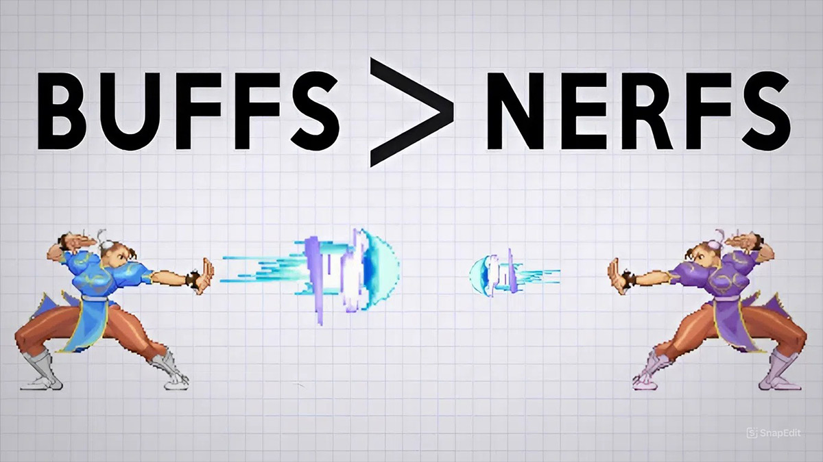 Phân biệt sự khác nhau giữa Nerf và Buff