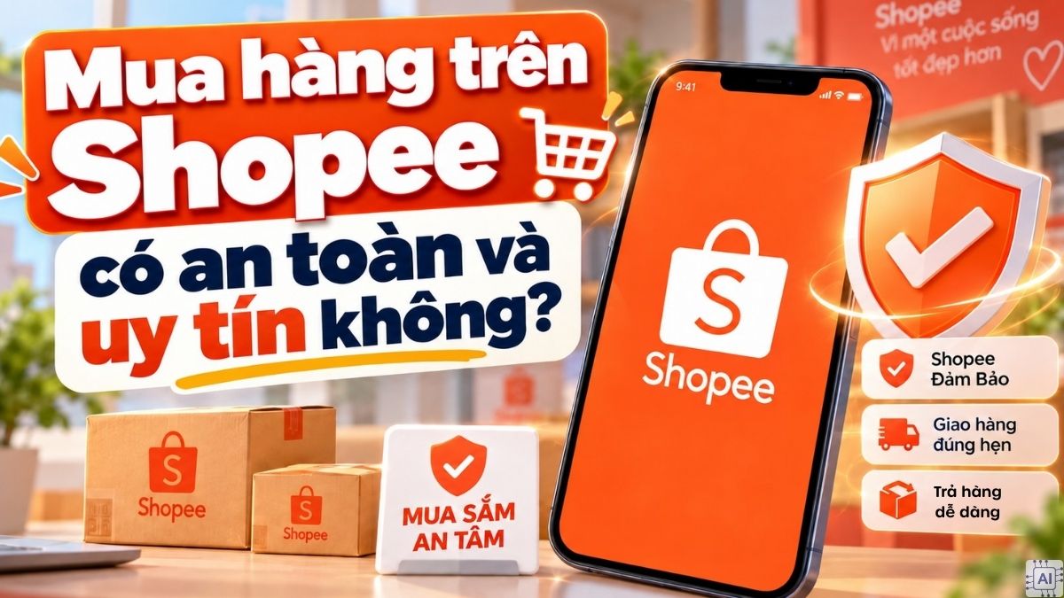 Mua hàng trên Shopee có an toàn và uy tín không?