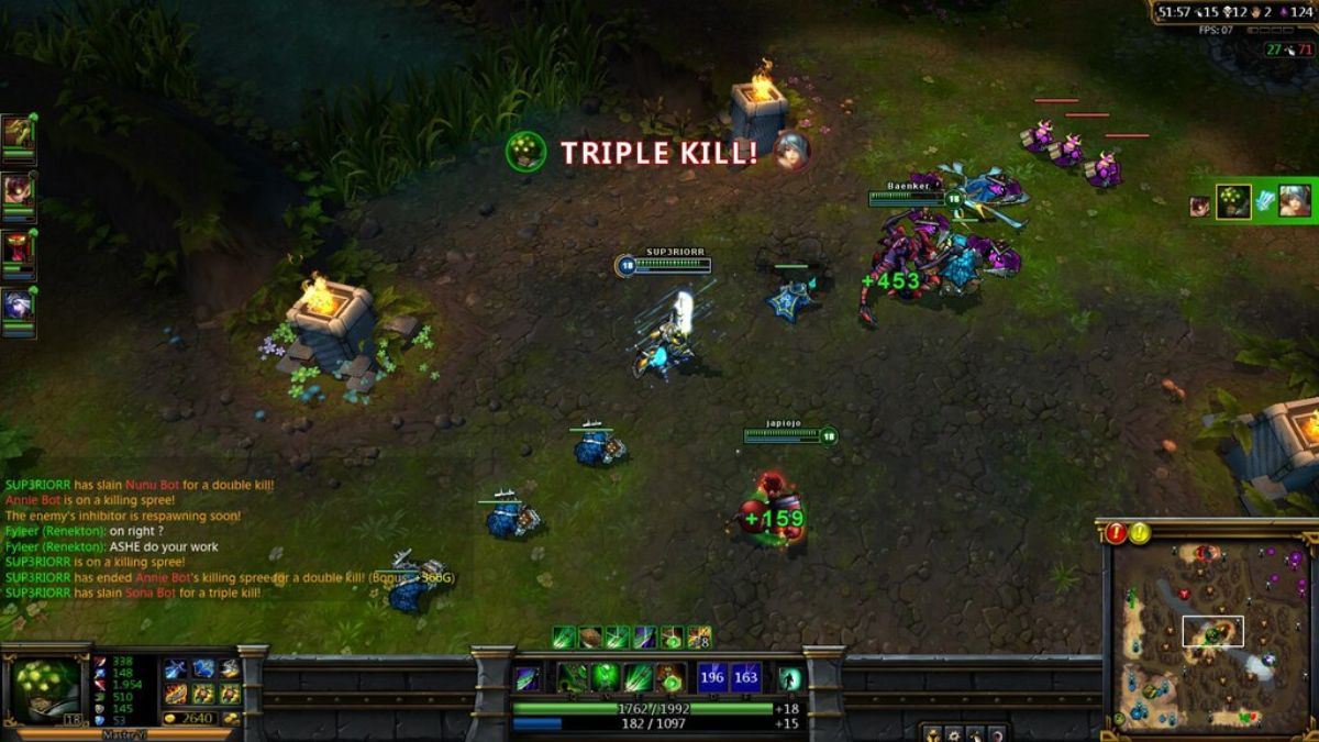 Ý nghĩa của Triple kill 
