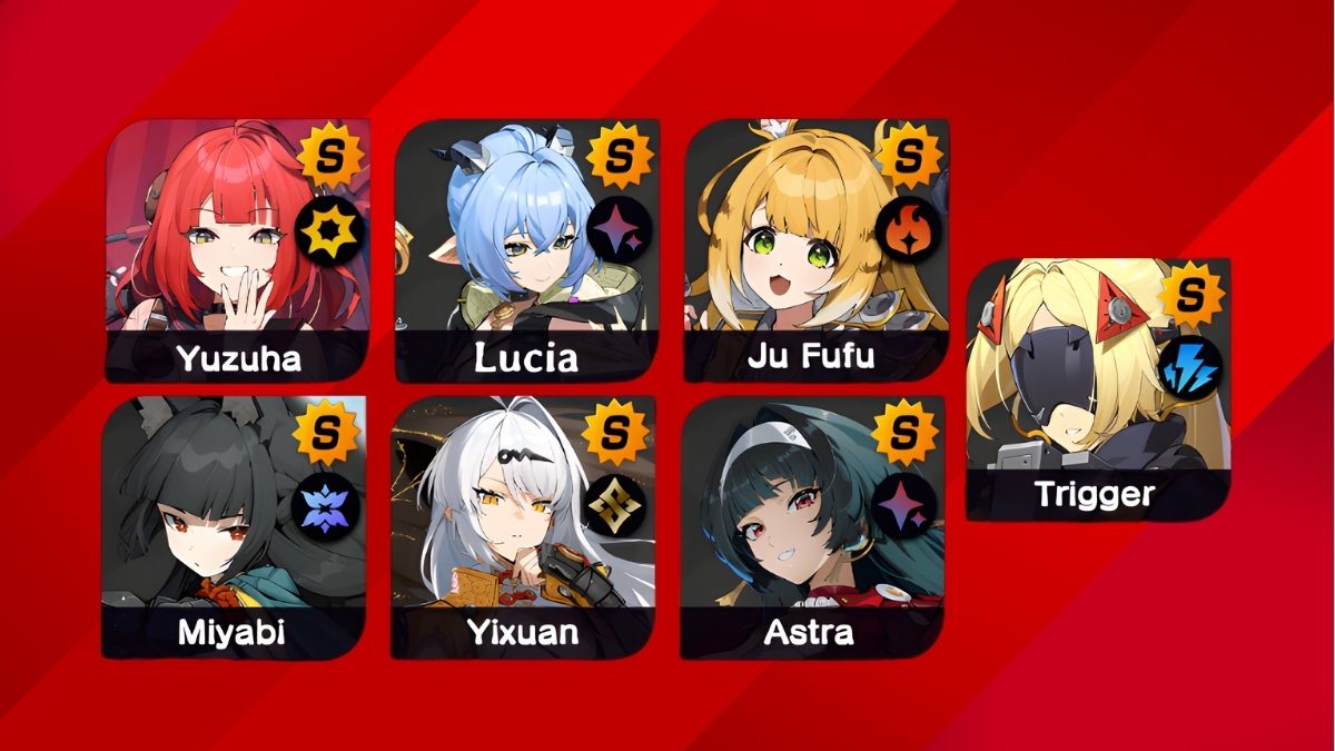 Bảng xếp hạng Tier list ZZZ mới nhất