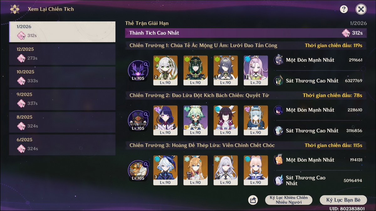 Mẹo, đội hình và bí kíp chinh phục Ảo Cảnh Hiểm Ác của Genshin Impact 6.3