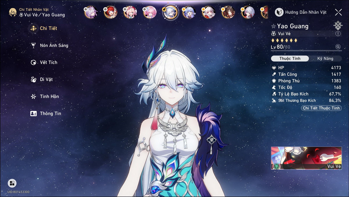 Honkai: Star Rail – Hướng dẫn cách build Sparxie