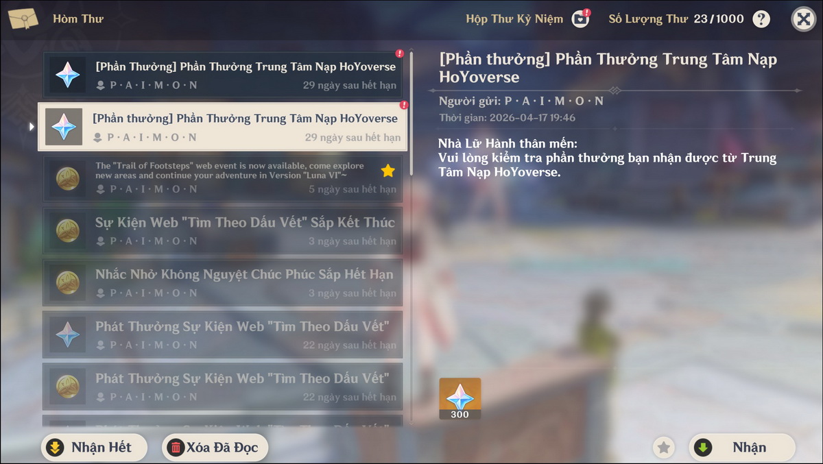 Genshin Impact: Hướng dẫn cách nạp thẻ chính chủ HoYoverse để nhận thêm Nguyên Thạch