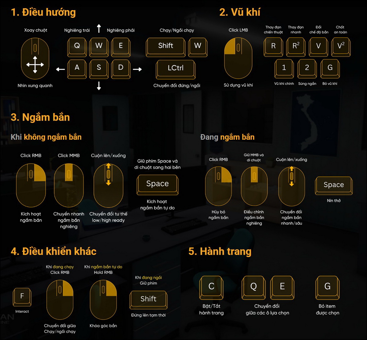 Cách tải và cách chơi game Việt Cảnh Sát Cơ Động vừa mở cửa thử nghiệm