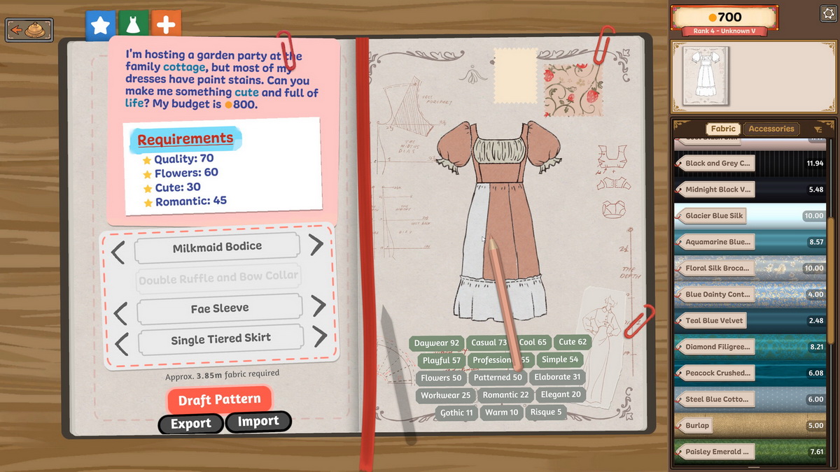 Cách tải và chơi Dressmaker, tựa game được tạo nên với tình yêu