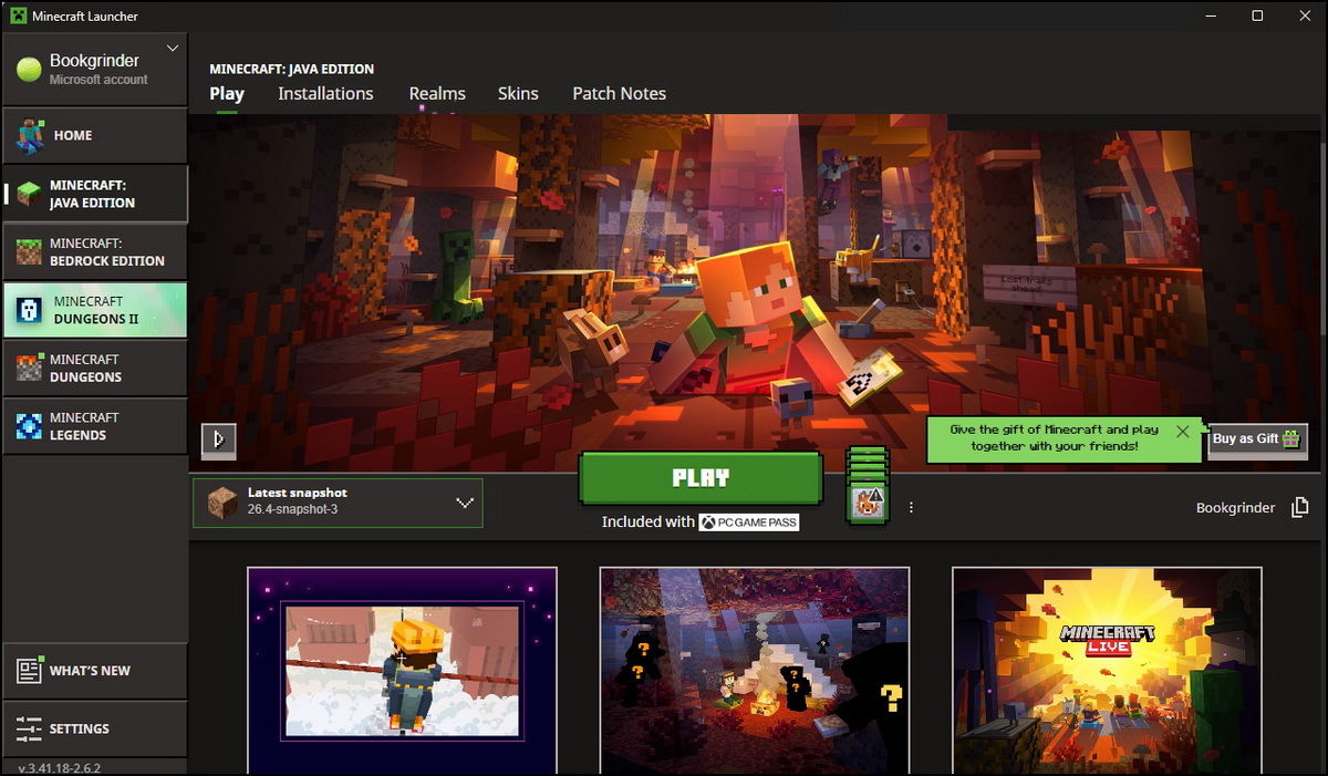 Cách tải và chơi Minecraft 26.4 để trải nghiệm Hang Băng và những tính năng mới nhất