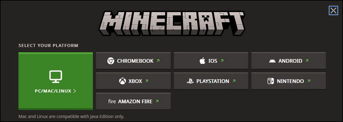 Hướng dẫn toàn bộ cách download Minecraft trên MacBook