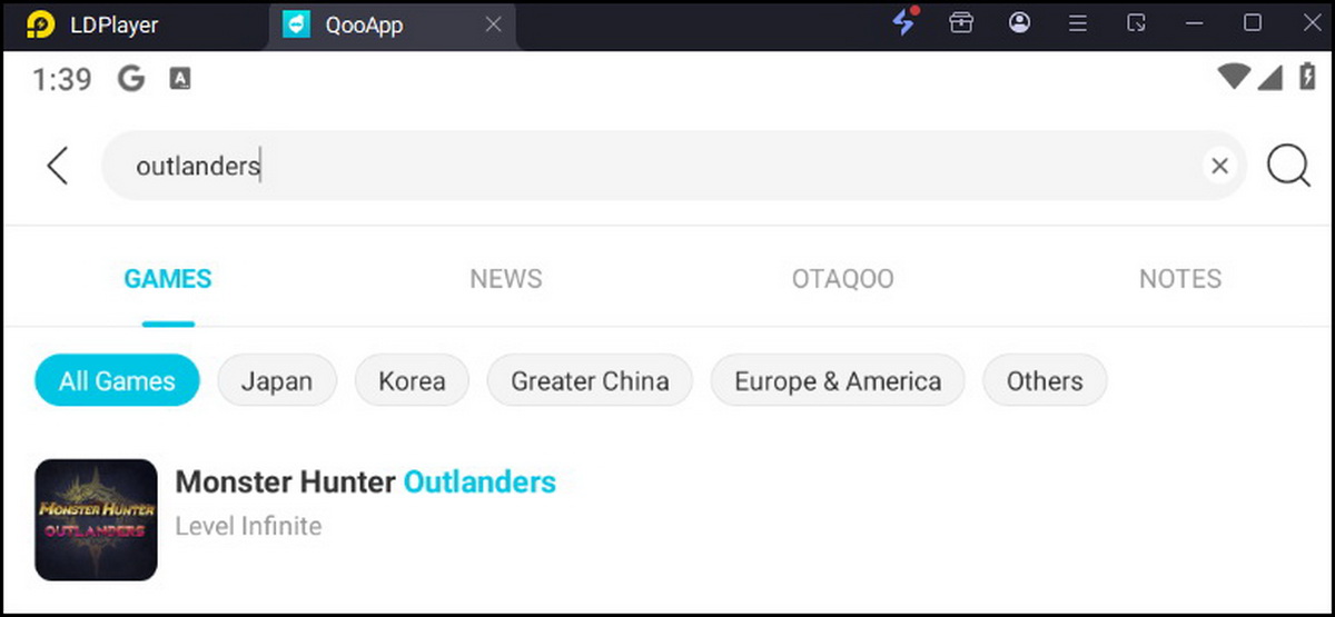 Cách tải Monster Hunter Outlanders