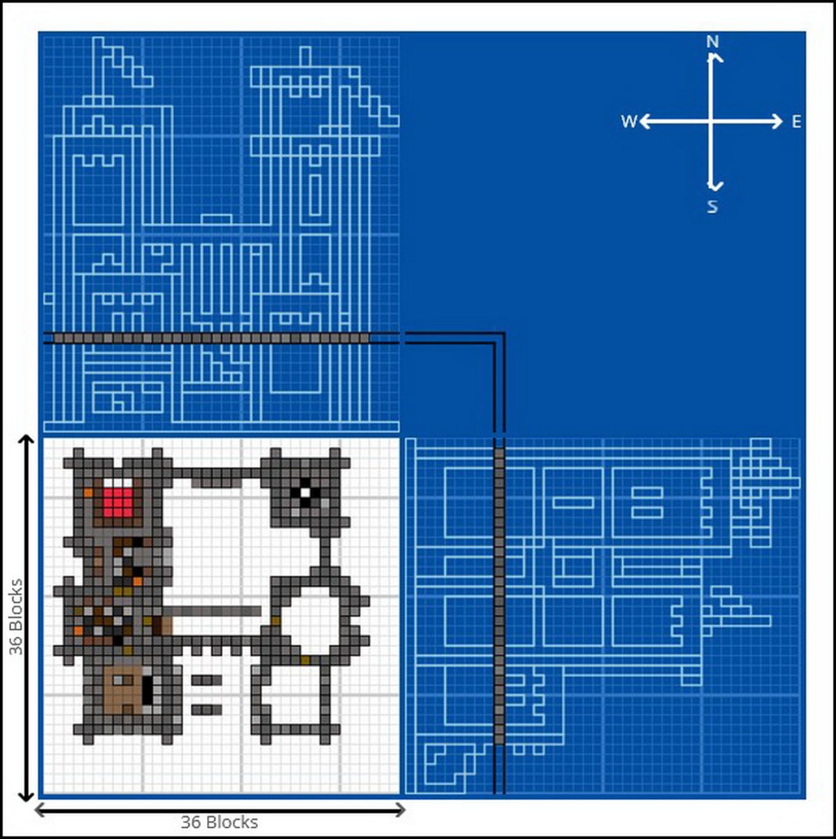 Hướng dẫn cách xây lâu đài trong Minecraft