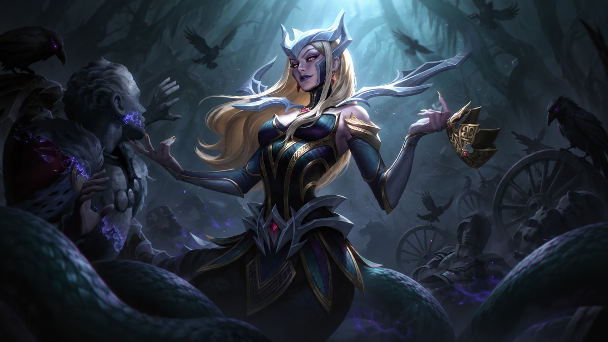 ĐTCL mùa 18: Cách chơi Cassiopeia Vệ Quân reroll 3 vàng cực mạnh