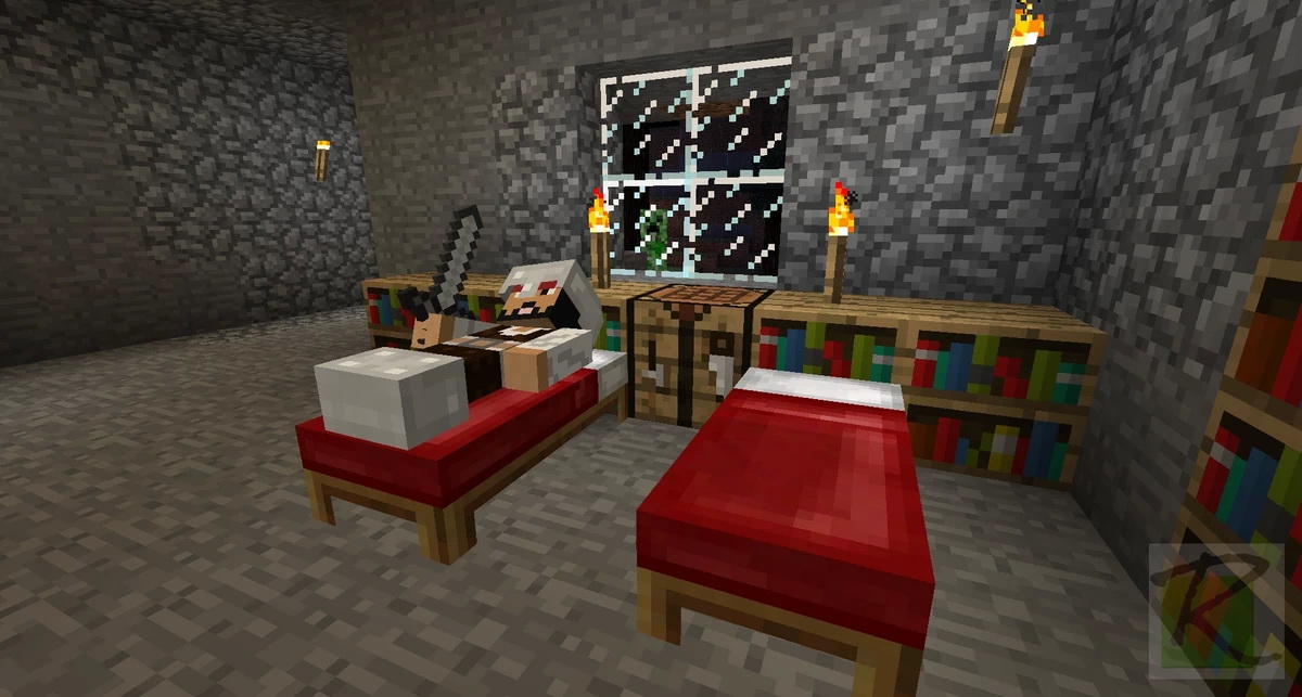 Cách chế tạo giường trong Minecraft và những công dụng có thể bạn chưa biết
