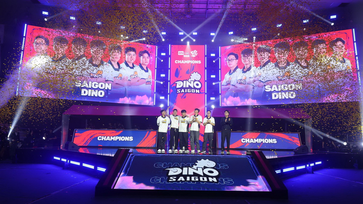 LMHT: Saigon Dino vô địch ON Live VCS 2025, khép lại sự kiện offline Hoa Linh Kỳ Hội