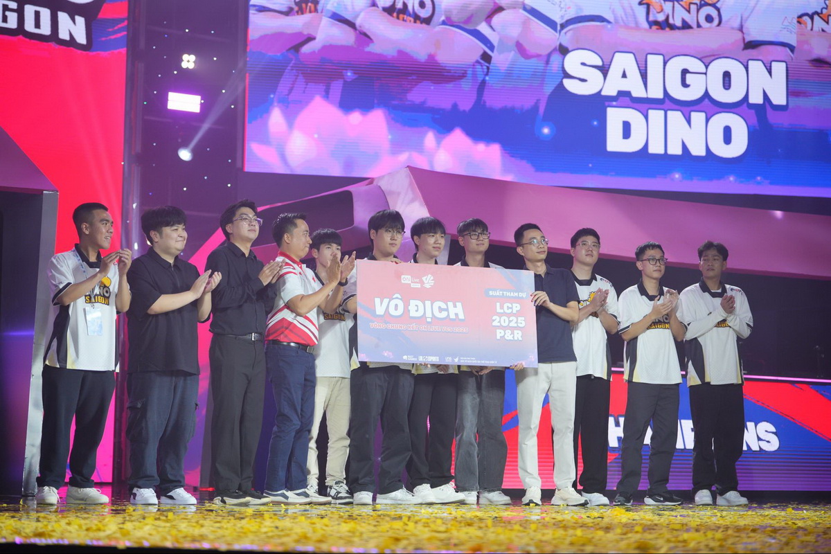 Saigon Dino vô địch ON Live VCS 2025, khép lại sự kiện offline Hoa Linh Kỳ Hội