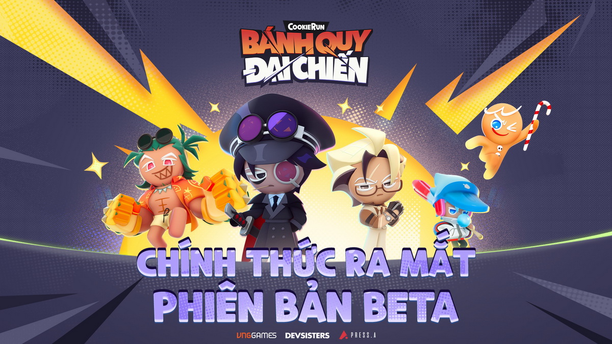 CookieRun: Bánh Quy Đại Chiến ra mắt phiên bản Beta tại châu Á