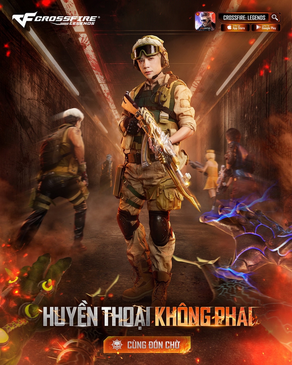 Orange, Pháo, Quang Hùng MasterD chính thức đồng hành cùng Crossfire: Legends trong các nhân vật huyền thoại