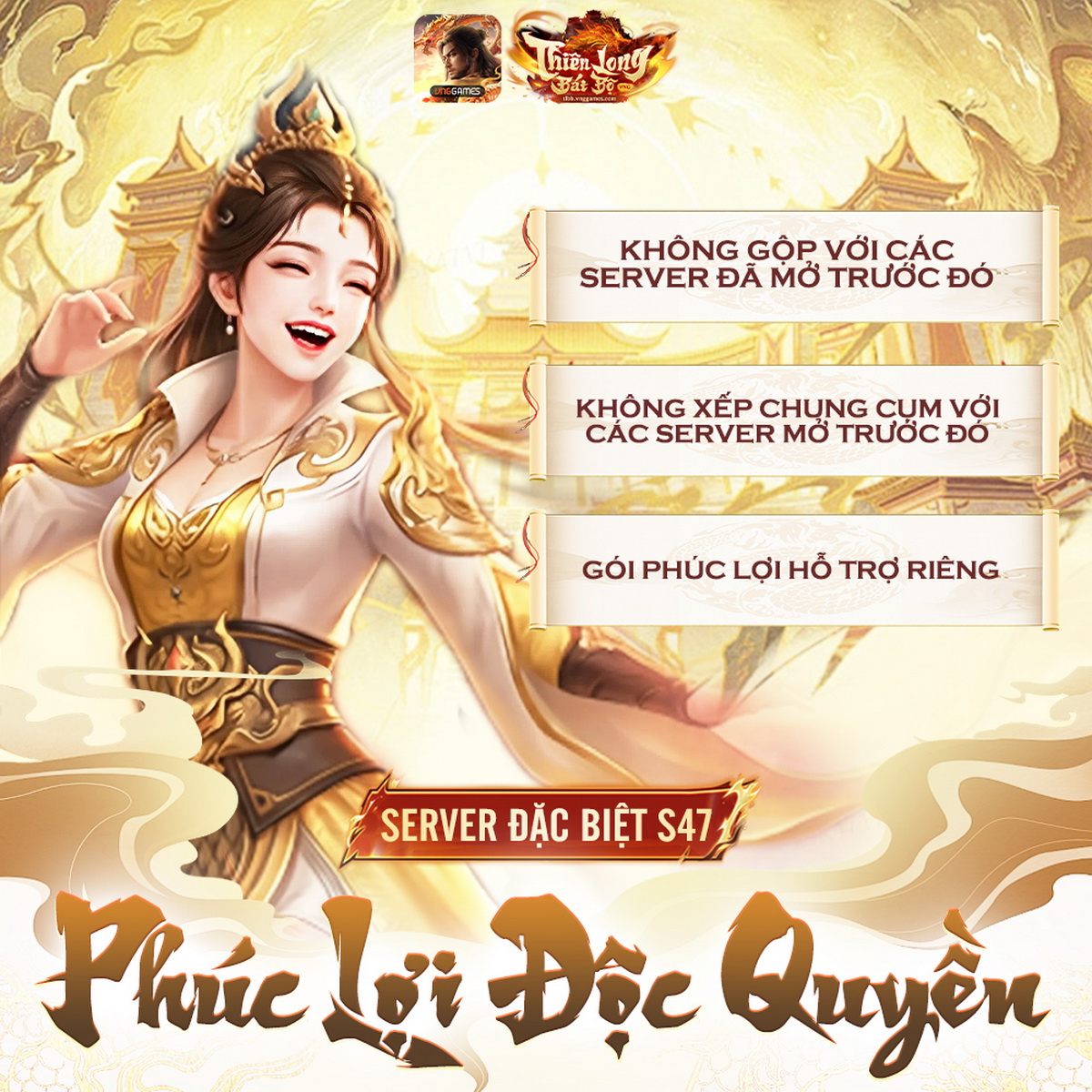 Tân thủ không còn lép vế trong phiên bản mới Thiên Long Bát Bộ VNG?