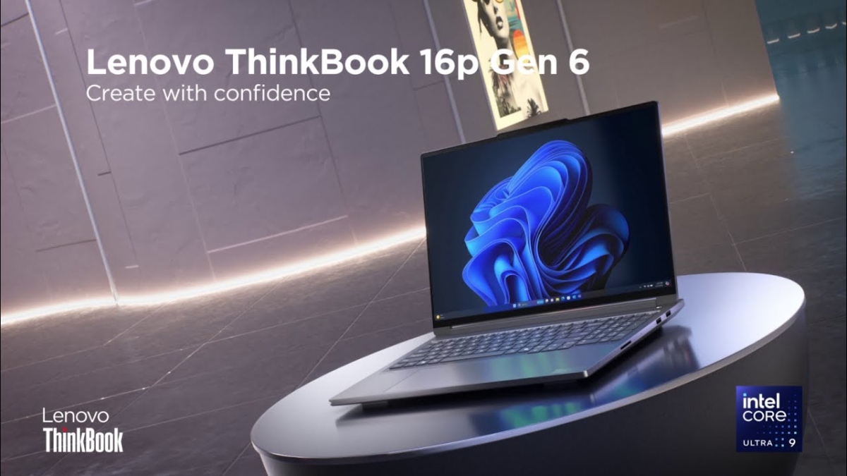 Đánh giá Lenovo ThinkBook 16p G6: Xuất sắc cho các nhà sáng tạo và game thủ