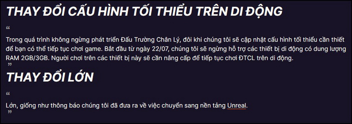 Đấu Trường Chân Lý ngừng hỗ trợ thiết bị cũ, đây là những gì bạn cần biết