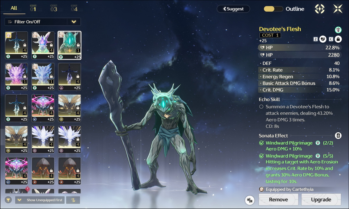 Wuthering Waves: Bộ quy tắc vàng để dọn kho Echo của bạn sạch đẹp