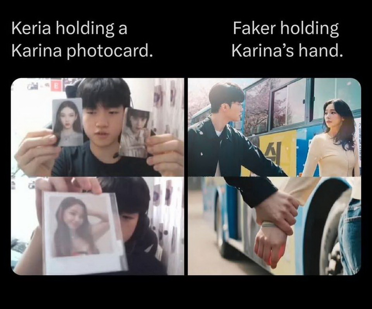 Faker và Karina của aespa đồng diễn trong series video mới