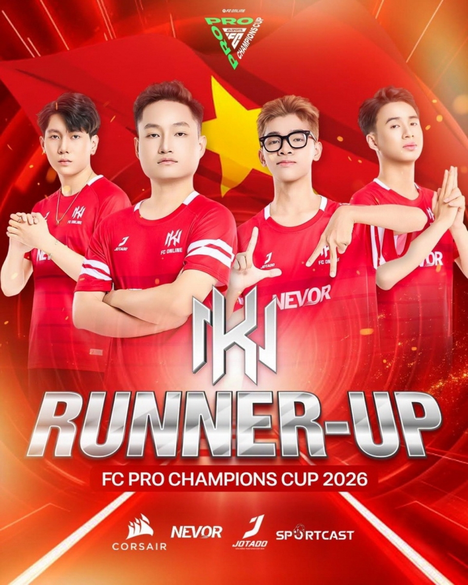 FC Online: Việt Nam giành hạng nhì tại giải Vô địch Thế giới