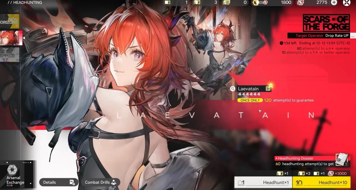 Quy tắc gacha trong Arknights Endfield