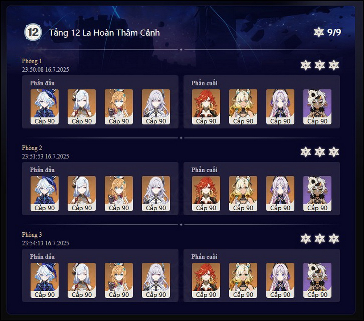 Genshin Impact: Top 10 nhân vật và đội hình cho La Hoàn tháng 7/2025